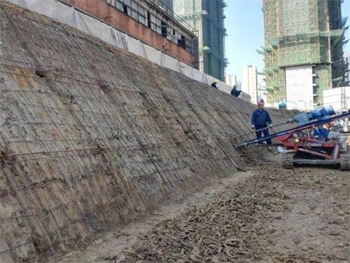 吉县建筑边坡支护